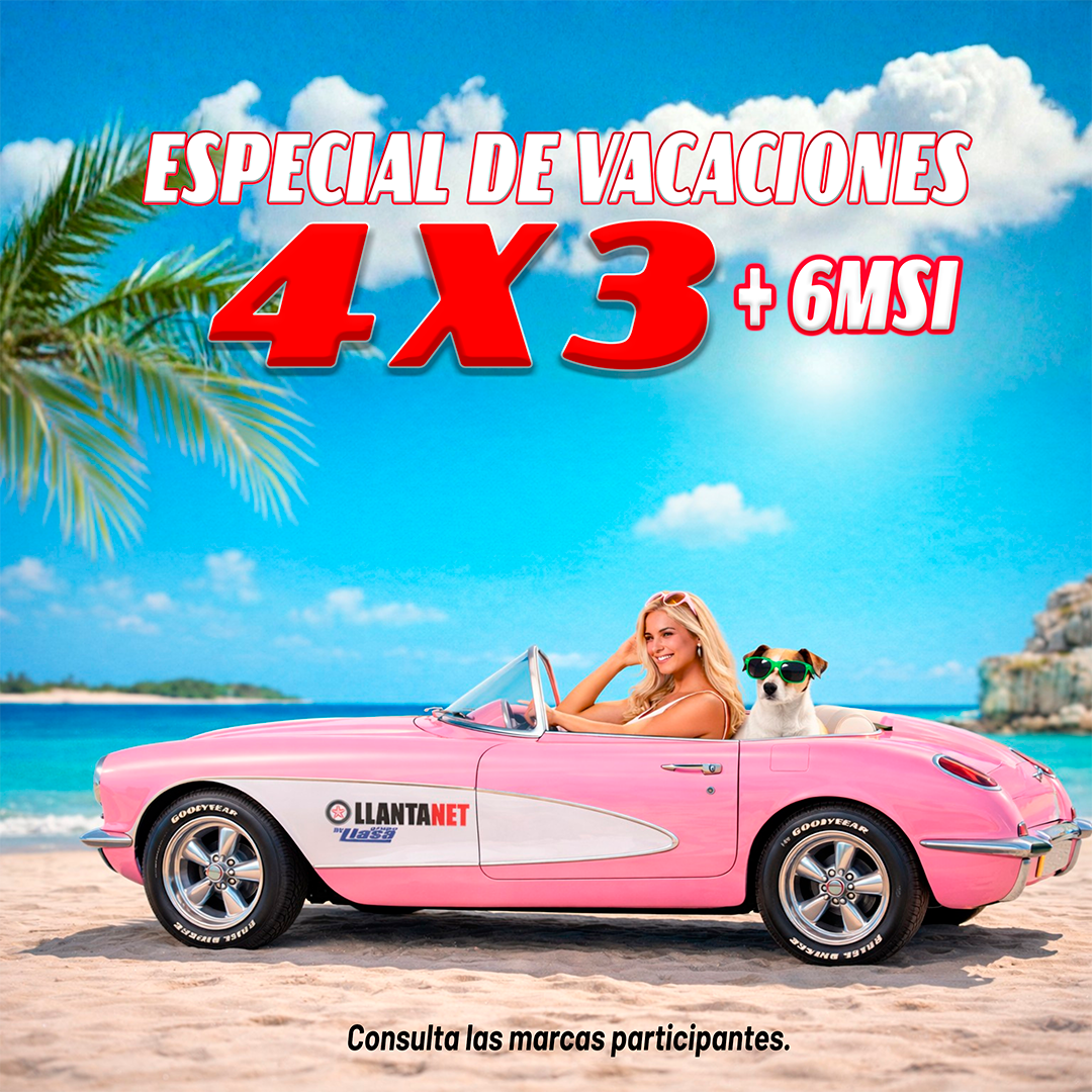Promocion semana santa 2026 llantanet llantas