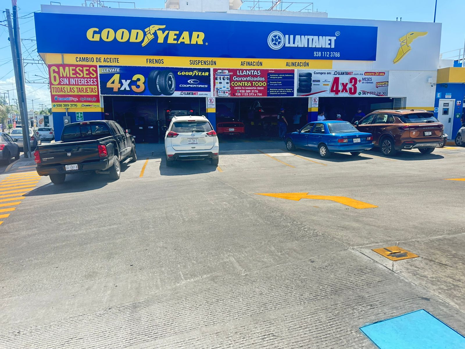 Ubicación Llantanet Ciudad del Carmen Campeche dirección de sucursal venta de llantas y servicios automotrices